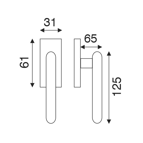 Bergamo Handle sections