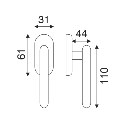 Elegant Handle sections