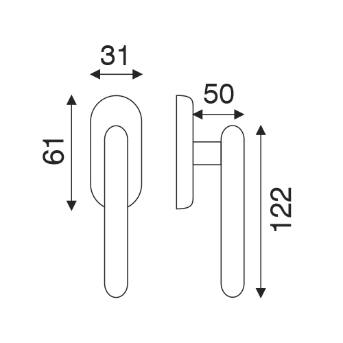 sezioni Maniglia Element