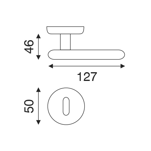 sezioni Maniglia Five