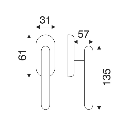 Ottocento Handle sections