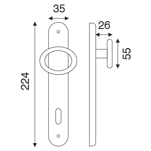 Pendente Handle sections