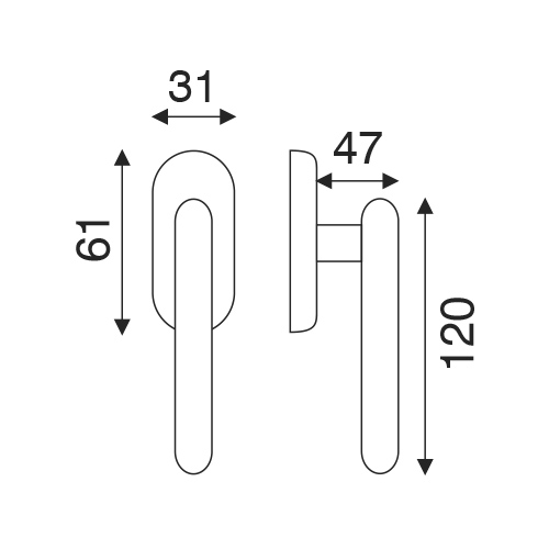 Polaris Bic Handle sections