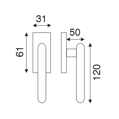 Saturnia Handle sections