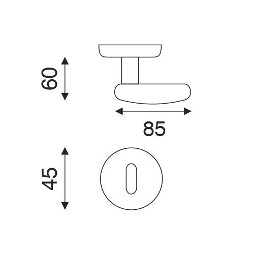 Uovo Handle sections