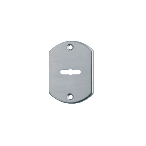 Escutcheon 57x70 mm double bit key