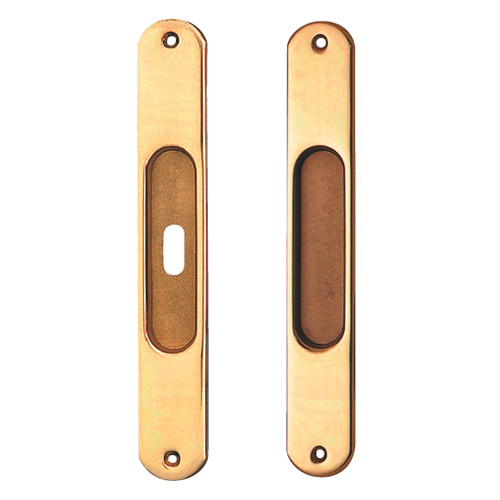 Sliding oval handle Elisse central key hole