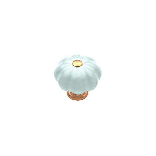 Zucca Cabinet Knob PBN OLV   