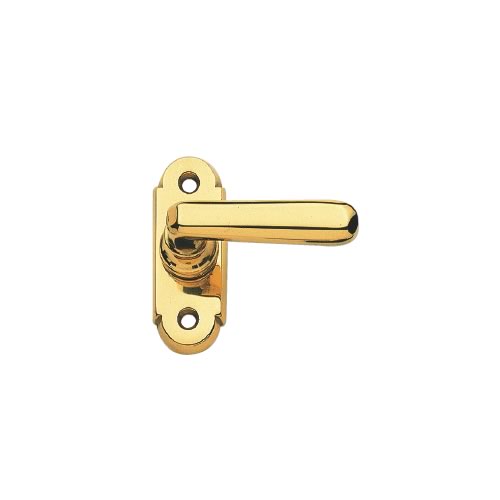 Window handle Altwien on oval rose with visible screws - Q7 OLV   