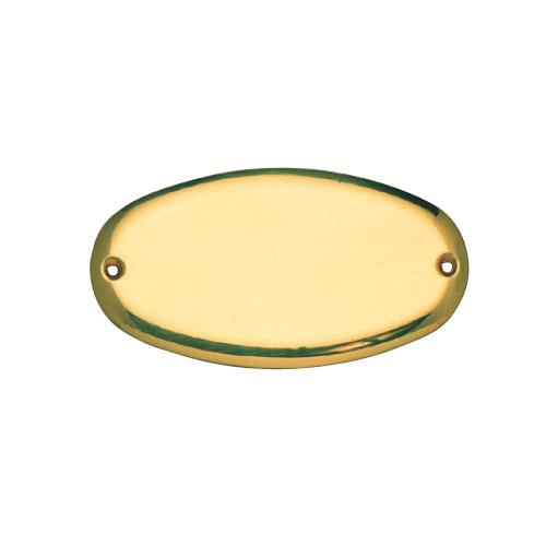 Vesuvio light oval name-plate 120x60 mm OLV 120x60 mm  