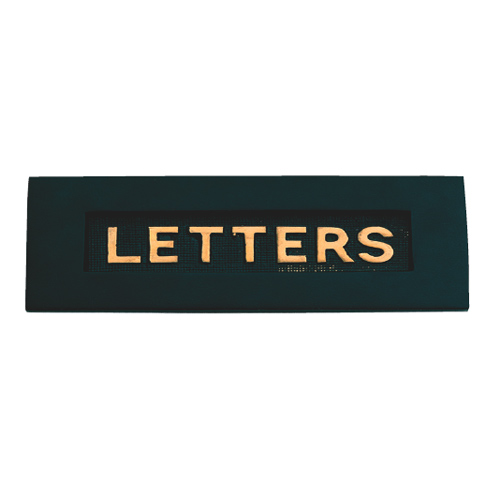 Letterbox 254x75 mm