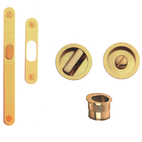 Kit round WC with lock and pull ring
