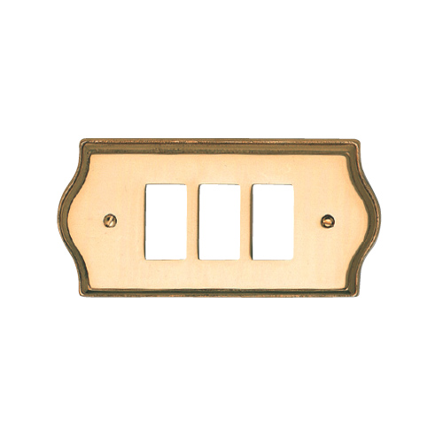 Venezia switch cover plate OLV 1-2-3  