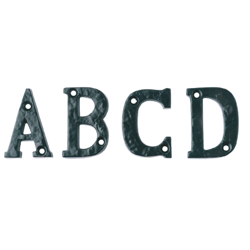 Letters A B C D 50 mm
