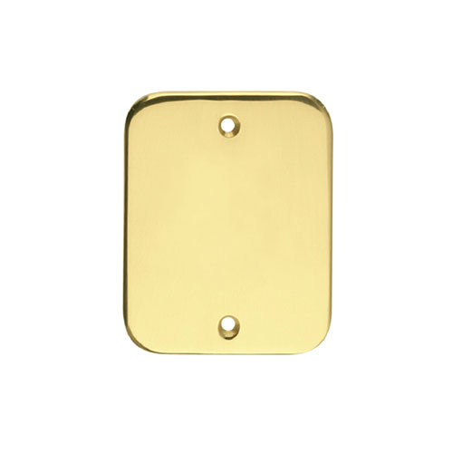 Rectangular dummy escutcheon 50x63 mm