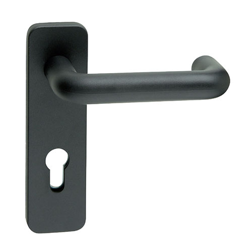 Fire stop door handle