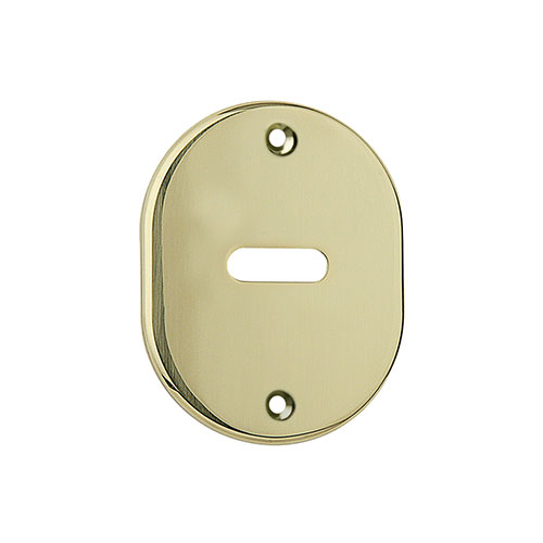 Oval escutcheon 70x90 mm OGR   