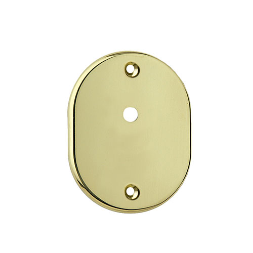 Oval escutcheon 70x90 mm cylinder hole