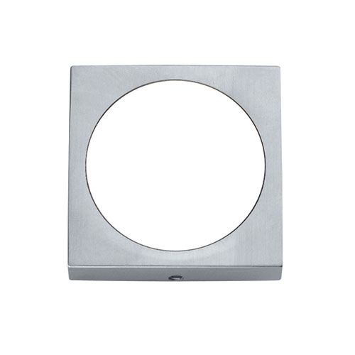 Square escucheon ø 46 mm hole