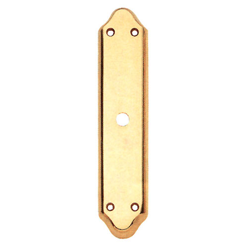 Window handle plate