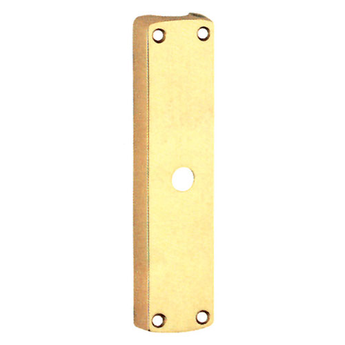 Window handle plate for external rods