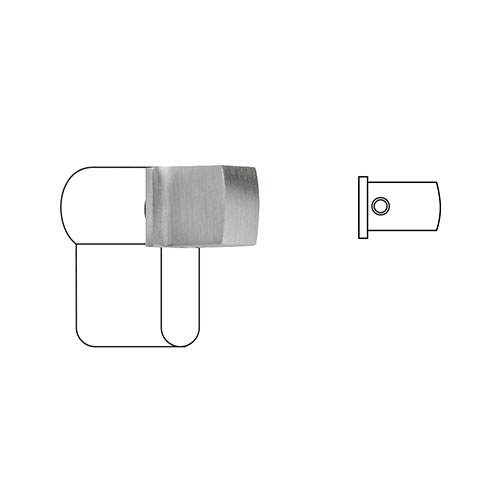 Square cylinder knob