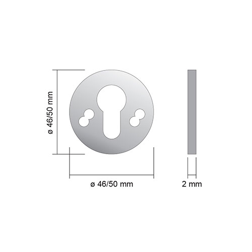 2 mm zinced spacer for defender ZINCATO   